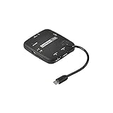  ERARD - MULTI-CARD READER / Micro USB Male 3 USB + 1 SD + 1 T-Flash + 1 M2 + 1 MS / MS Duo - 722494