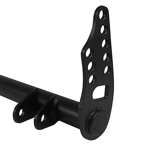 Spec-D Tuning Traction Control Tie Bar Black Compatible With Honda Civic 1992-1995, 94-01 Acura Integra #TOP4