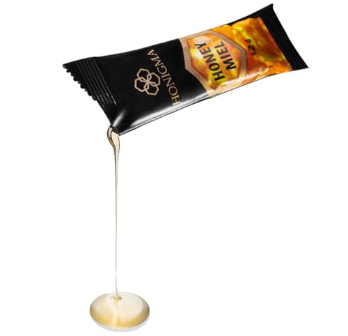 Paquete HONIGMA Miel de Acacia 50 barras y 250g cruda miniatura 6