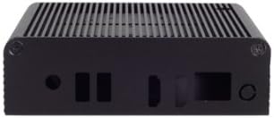 Miniatura 4 de Silverstone Tek - Carcasa NUC de aluminio con cubierta superior de tubo térmico y 2 puertos HDMI, color negro (PT14B-H2)