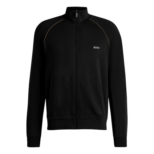95% cotone, 5% elastan BOSS Giacca da uomo Mix&Match Z 10259900 01 Loungewear, Black 002, L