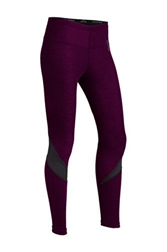 Coldpruf Women's Zephyr Performance Base Layer Pant, Plum, X-L 44BXLPM