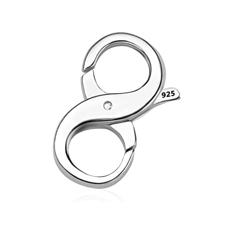 KINBOM Double Lobster Clasp Necklace Extender Cover