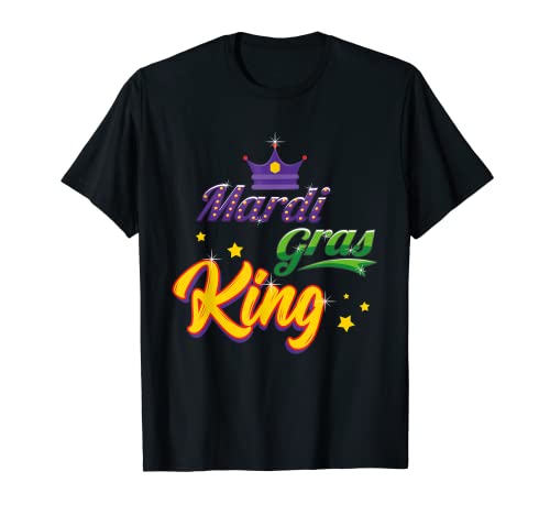Fun Mardi Gras Queen Party Uomo Donna Vestito Corrispondente Maglietta
