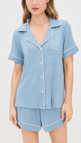 Image of Eberjey Gisele Rib Relaxed Short PJ Set