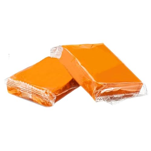 Car Clay Bar 100g Detailing Clay Kit (2-Pack) - Removes Contaminants Dirt Overspray from Car Motorcycle Boat Glass & Stainless Steel - Safe for Paint Wheels & All Painted Surfaces Orange