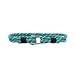 Bracelet femme turquoise à manille nautique - Marin - Mixte - Fait main - Surf - Sport - Paddle - Nature - Plage - Mer - Bateau - Cadeau