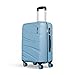 Safari Medium Persia 65 Cms Check-in Hardside Polycarbonate 8 Wheels Luggage/Speed_Wheel Suitcase/Trolley Bag (Pearl Blue)
