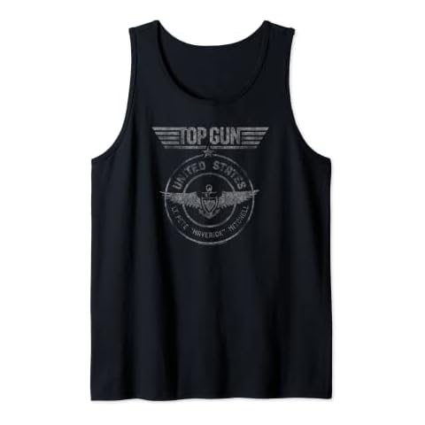 Top Gun Leutnant Pete Mitchell Seal Tank Top Cover
