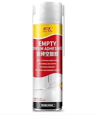 Tile Adhesive Glue, Tile repair sealant With needle design can go deep into the gap to repair loose floor tiles | Waterproof Tiles Grout, quick drying tile injection glue 500ml (1 pcs)