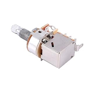 A500k Longueur d’ de 18MM Potentiometre push-pull de moletage fendu de commande de commutateur de guitare audio de de… - Les Beatles, Paul McCartney, John Lennon, RIngo Starr, George Harrison A500k Longueur d' de 18MM Potentiometre push-pull de moletage fendu de commande de commutateur de guitare audio de de… – Image 3