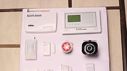 Kamboj GSM Panel Alarm System with Touch Screen for Home Security