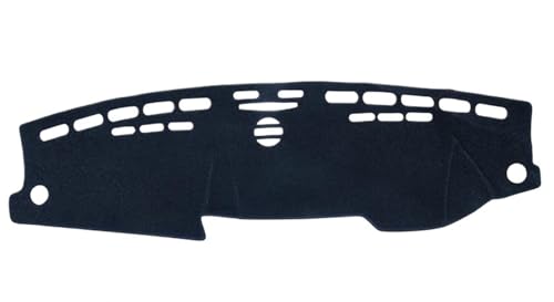 Tapis de tableau de bord antidérapant RHD pour Mercedes Benz Classe E W212 noir