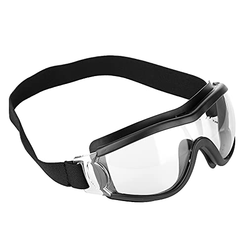 Gafas de Motocicleta Antivaho, Protección para los Ojos, Gafas de Seguridad a Prueba de Polvo y Viento con Lentes Transparentes para Motocicleta, esquí, Monopatín, Senderismo,