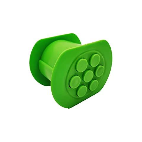 NIWWIN One Press Cevapcici Maker Hot Dog Maker Manual Sausage Maker with 7 Holes, DIY Homemade Meat Strip Squeezer, Making Delicious Stuffed Meat Filler Molds Kit Barbecue Grill Accessories (Green) Cover