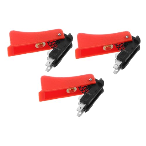 FUNOMOCYA High Responsiveness Button Switch 3pcs Actuation Switch for Sheet Metal Repair Portable Design Versatile Use