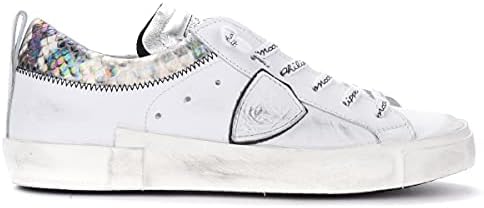Philippe Model Sneaker Paris X Bianca con Collarino Effetto, Taglia UK: