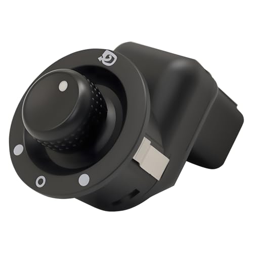 Commutateur de Rétroviseur Latéral Électrique pour Renault Clio MK4 IV Captur Modus OE 8200214921 8200676529, Bouton Commande Interrupteur Réglage Miroir Extérieur...