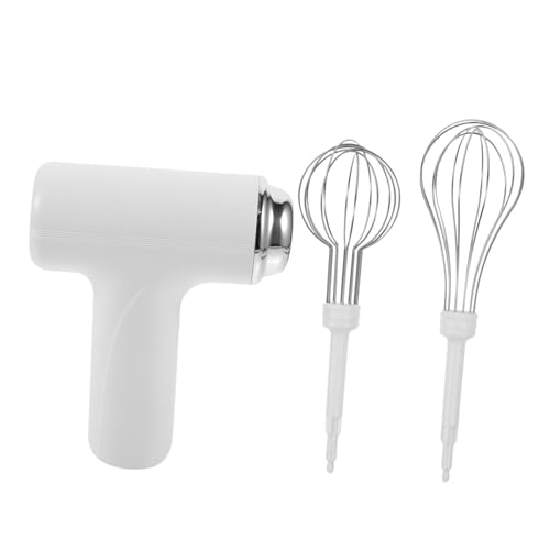 BAZEITFLOW Batidora de Mano Eléctrica Recargable sin Cable Varillas Inoxidable para Huevos y Crema y Fácil de Limpiar para Repostería