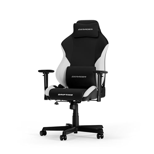 DXRacer DRIFTING L Nero & Bianco EPU Pelle La Sedia da Gaming Originale