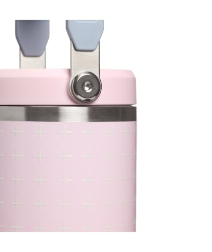 Image of STANLEY IceFlow 2.0 Flip Straw Tumbler with Handle 30 oz | Twist On Lid and Flip Up Straw | Leak Resistant Water Bottle | Insulated Stainless Steel | BPA-Free | Champagne