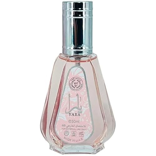 Ard Al Zaafaran Yara – Floral, Fruity, Gourmand, Sweet, Musky – Eau de Parfum Spray Long-Lasting Fragrance for Women, 1.7 Ounce / 50ml