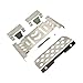 DYNWAVE 1/10 Chassis Skid Plate Accessory,Upgrade,DIY Professional Replacement Spare Part for Yk4106 Yk4107 RC Model Car Modification