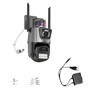 Worien 6MP 360° Dual Bildschirme Überwachungskamera