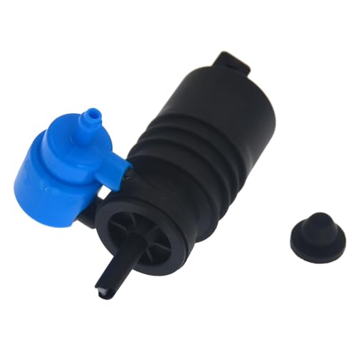Questa pompa lavavetri è realizzata in materiale plastico per garantire un funzionamento affidabile e una pulizia efficace del parabrezza per una migliore visibilità di guida