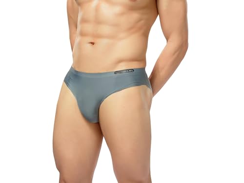 Image of MAML Men's Ultra Thin Ice Silk Briefs Underwear for Men