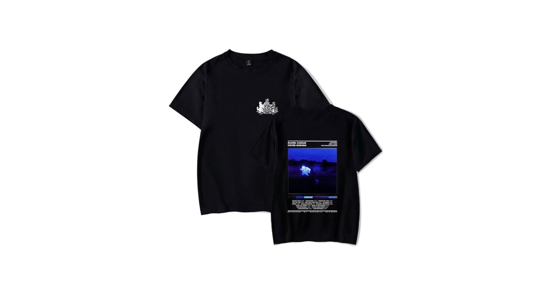 ダニエルシーザー　Daniel Caesar Tシャツ ダニエルシーザー Tシャツ Daniel Caesar world tour - メルカリ