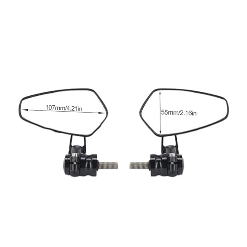 Espejo final manillar para S1000R accesorio de motocicleta para rutas de curvas y ciudad