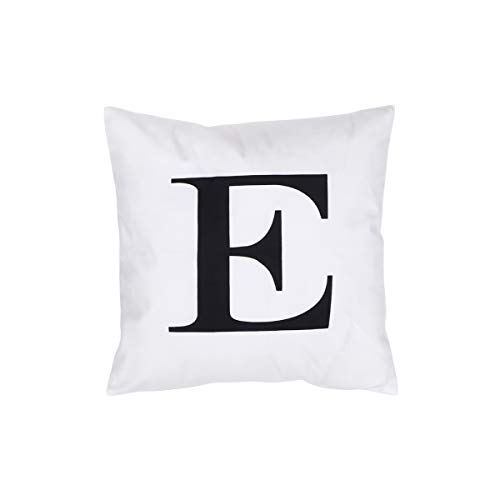 TIDTALEO Funda De Cojín Led Letras e Creativa 45x45 Cm, Franela Blanca, Luz Led Integrada, para Decoración del Hogar y Fiestas, Funda De Almohada Iluminada Sin Batería