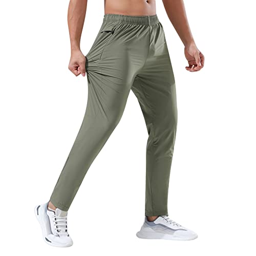 Pantalon de course à rayures sport fitness et running homme