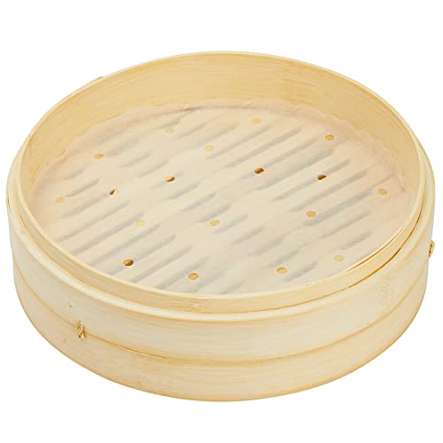 Gerusea HM21 Minedecor 100 Count Perforated Parchment Paper Bamboo Steamer Liners thumb #6