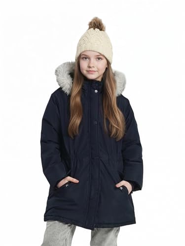 solomate Girls Winter Coats with Hood - Girls' Outerwear Winter Puffer Heavyweight Fleece Lined Jackets & Coats for Kids2