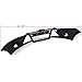 G-PLUS Front Bumper Cover Compatible with 2012 2013 2014 Focus Sedan FO1000664 BM5Z17D957CAPTM 191275050002