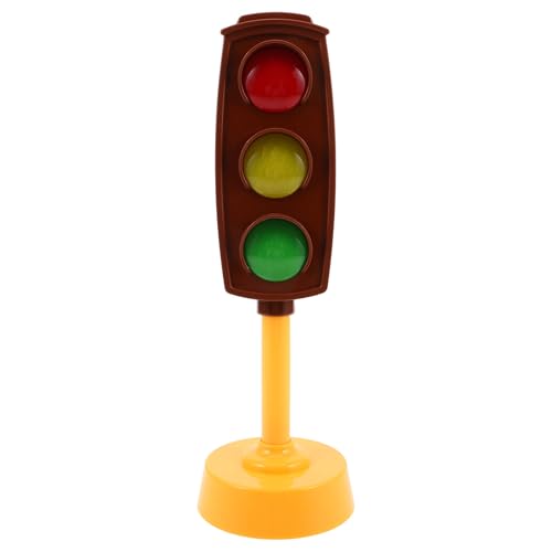 ifundom Traffic Light Toy for Kids: Miniature High Simulation Traffic Signal Model - Used for Classroom Teaching and Family Activities No Battery