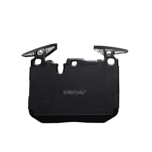 Image of Detroit Axle - Front Brake Pads for BMW 228i 320i 340i 430i 435i 330i 428i 430i 435i 440i xDrive Ceramic Brake Pads with Hardware Set Replacement