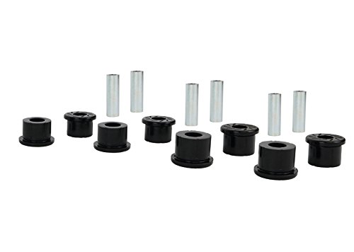 Nolathane Rev165.0004 Black Leaf Spring Bushing (Rear Kits) #TOP9