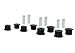 Nolathane REV165.0004 Black Leaf Spring Bushing (Rear Kits)