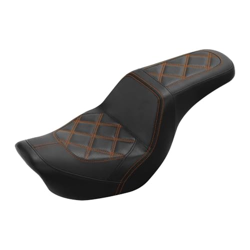 Asiento de motocicleta para Dyna FXD 2006-2017 y FLD 4