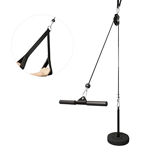 LFJ Poleas Gimnasio para Casa, Maquinas de Musculacion Accesorio de Entrenamiento para Antebrazo Entrenador de Resistencia de Rodillos