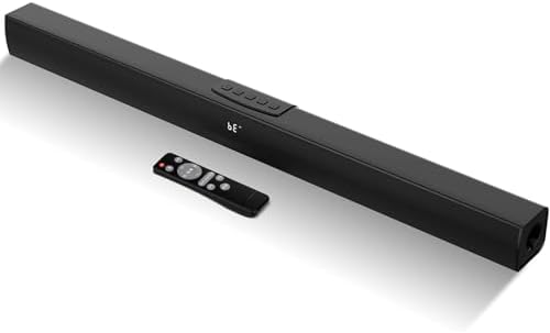 80W Detachable Sound Bar - 2-in-1 Bluetooth Soundbar With ARC/Optical/AUX, 3 EQ Modes For TV/PC