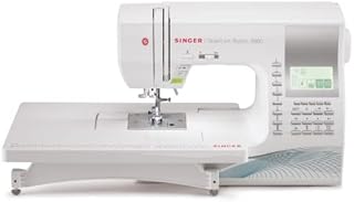 SINGER | 9960 Sewing & Quilting Machine With Accessory Kit, Extension Table - 600 Stitches & Electronic Auto Pilot Mode