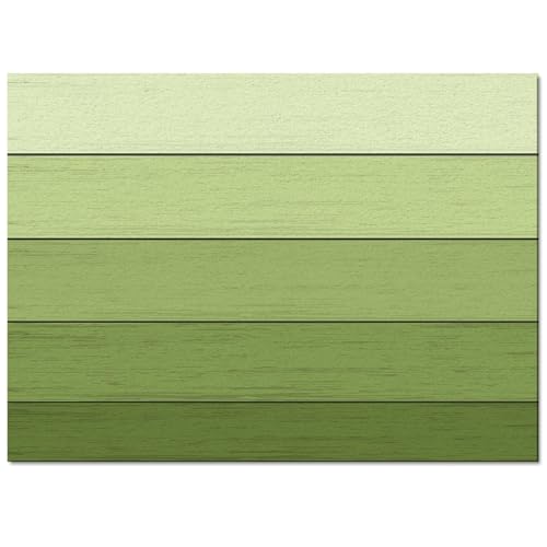Alfombra de madera con gradiente verde y acabado premium de decoración del hogar 6