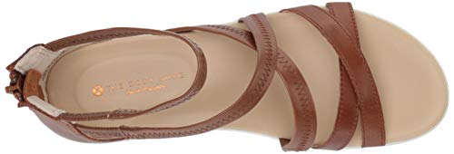 Hush Puppies Women's Lyricale Backzip Pump, Tan Leather, 10 M Us #TOP4