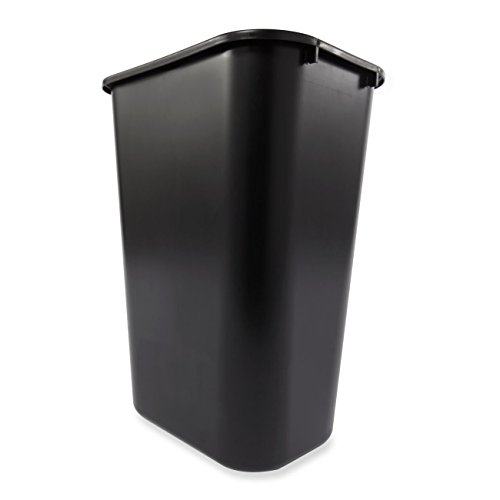 Rubbermaid Commercial Products 41Qt/10.25 Gal Wastebasket Trash Container, For Home/Office/Under Desk, Black (Fg295700Bla), Pack Of 4 #TOP3