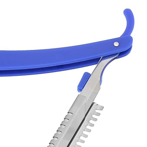 Faca de sobrancelha, sobrancelha dobrável de aço inoxidável, ecológica, para iniciantes, salão de be