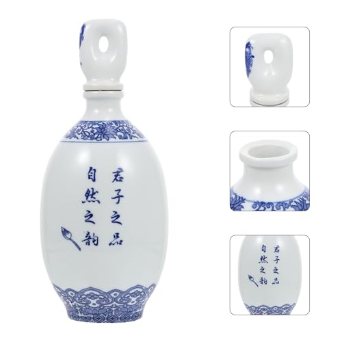 Pot à saké étanche en céramique véritable pour conserver et servir le vin chaud - 3